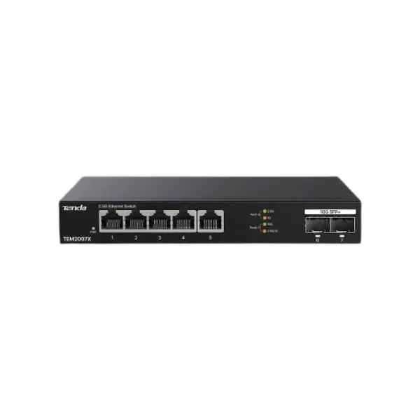 Tenda TEM2007X, 7-Port Multi-Gigabit Ethernet Switch Tenda TEM2007X, 7-Port Multi-Gigabit Ethernet Switch
